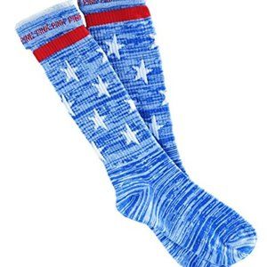VS PINK Patriotic Knee High Socks